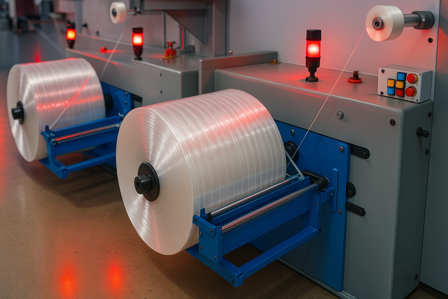 Línea de Extrusión y Bobinado de Hilo EXW800